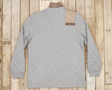 Washed Gray Heather | Carlyle Sporting Pullover | Heather | Back