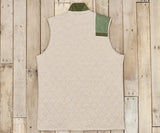 Burnt Taupe Heather | Carlyle Sporting Vest | Heather | Back