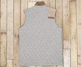 Washed Gray Heather | Carlyle Sporting Vest | Heather | Back