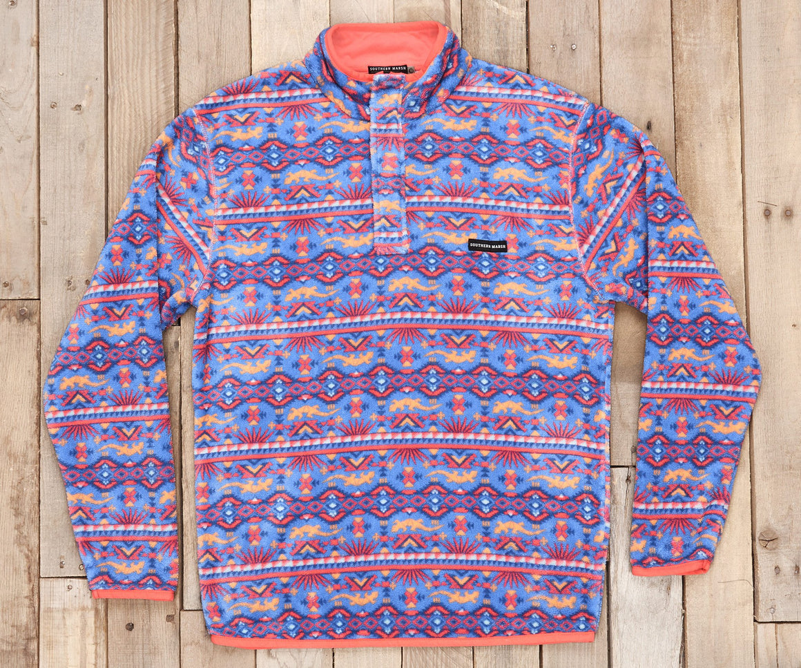 French Blue and Peach Dorado