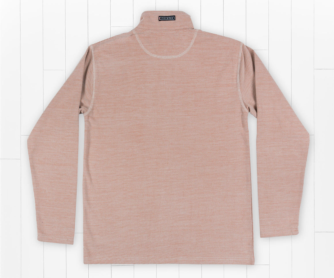 Burnt     Taupe | FieldTec™ Contour Pullover | Back