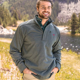 Charcoal Gray | FieldTec™ Ridgeway Performance Pullover | Front