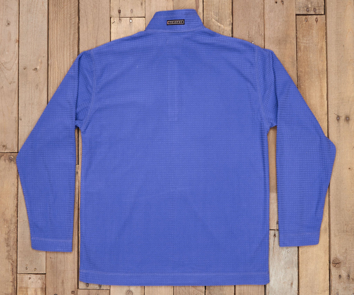 Washed Blue | FieldTec™ Dune Pullover | Seersucker | Back