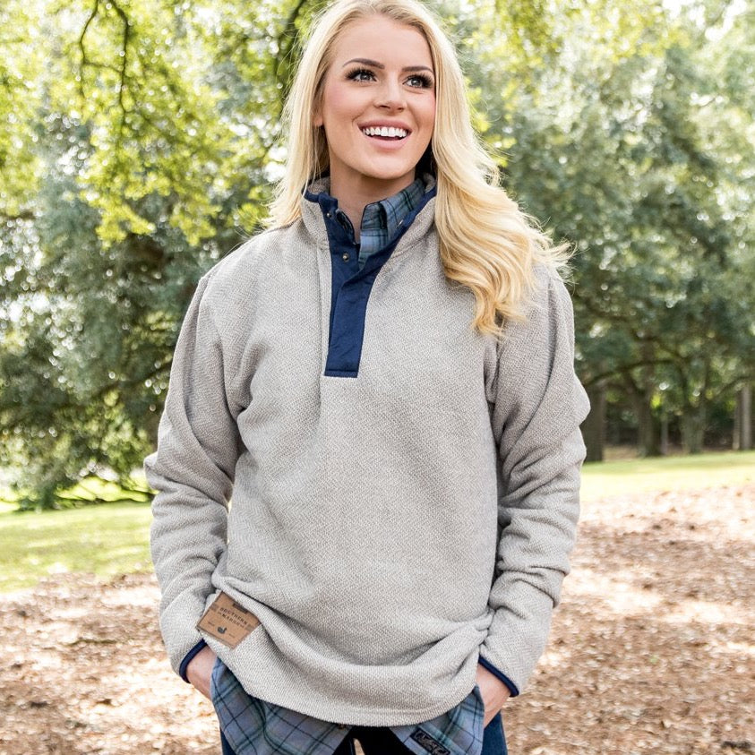 Midnight Gray Knit | Junction Knit Pullover