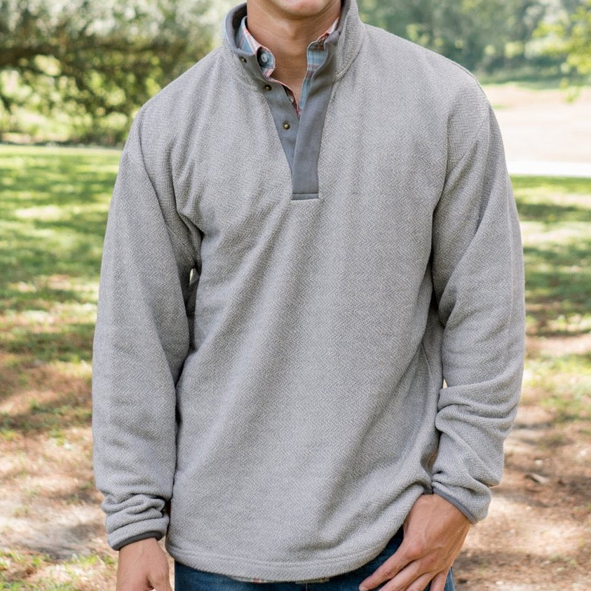 Slate  Knit | Junction Knit Pullover | Lifestyle
