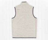 Burnt Taupe Heather | Lockhart Stretch Vest | Back