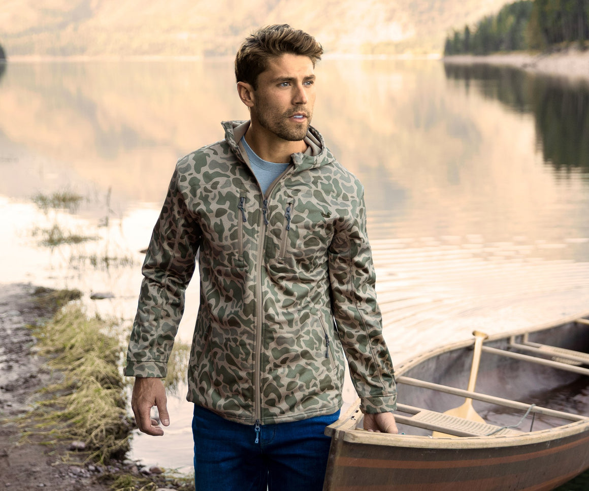 Camo Print | DownpourDRY Flat Lake Jacket | Lifestyles