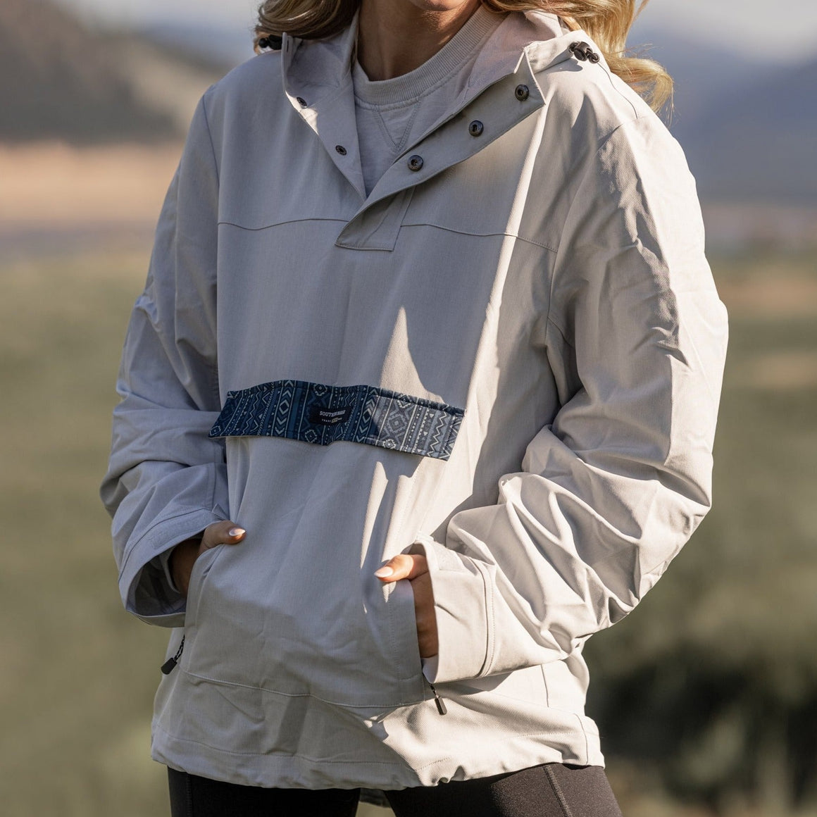 Light Gray | Monsoon Marsupial Anorak | Lifestyle