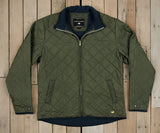 Dark Green Quilt | Marshall Quilted Jacket | Front