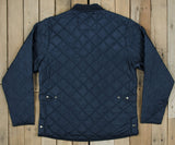 Navy Quilt | Marshall Quilted Jacket | Back