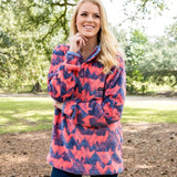 Mountain Purple and Coral | North Basin Pullover