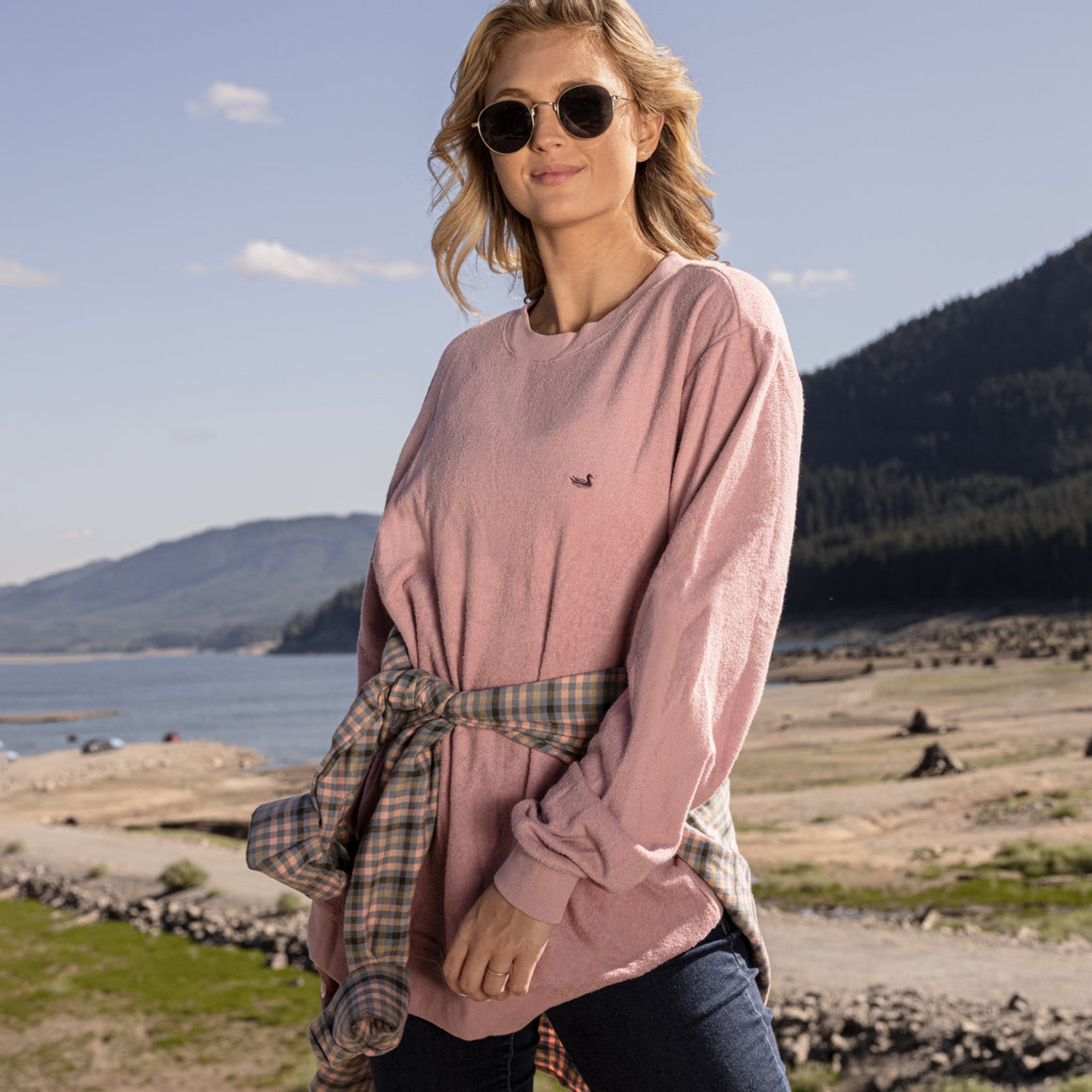Wine | SEAWASH™ Newell French Terry Sweatshirt | Lifestyle