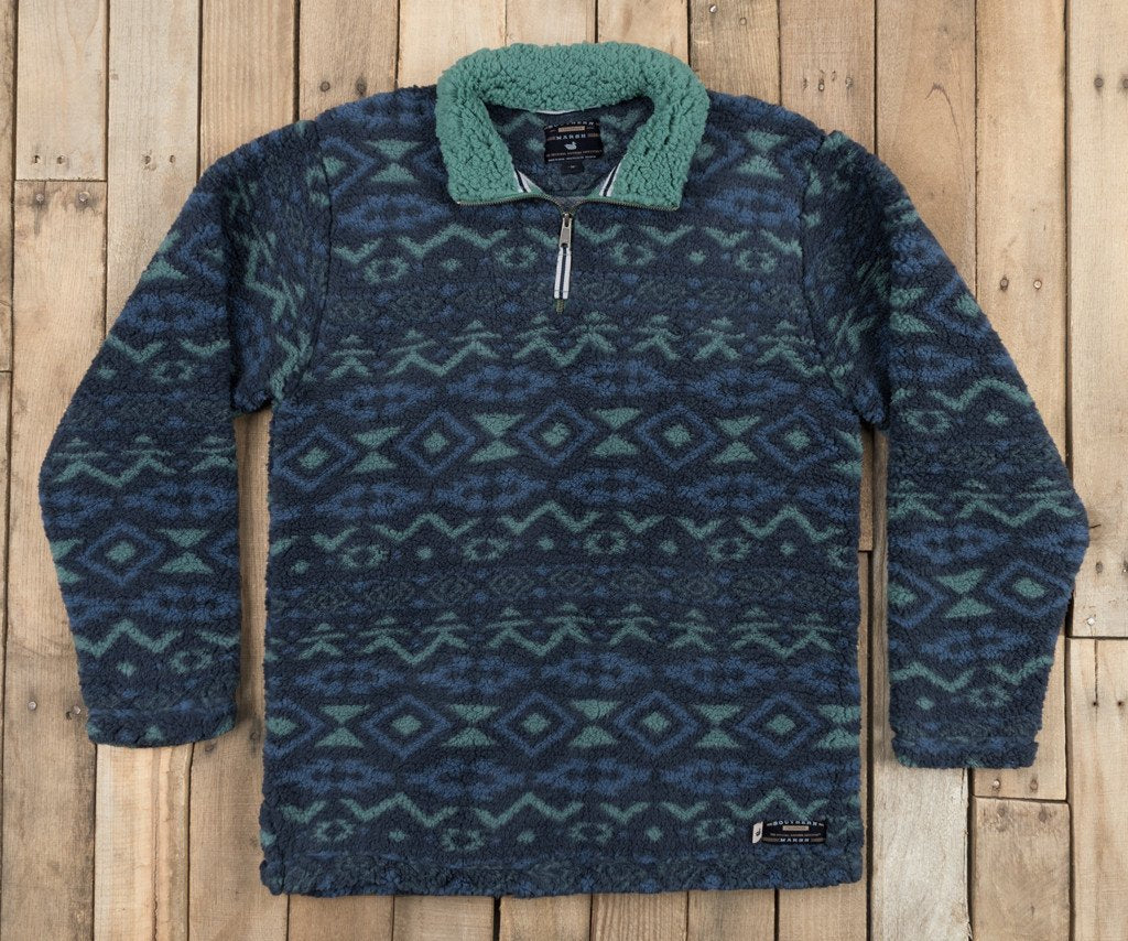 Slate  and Mint | Appalachian Peak Sherpa Pullover