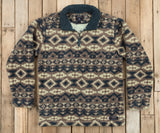 Tan and Navy | Appalachian Peak Sherpa Pullover
