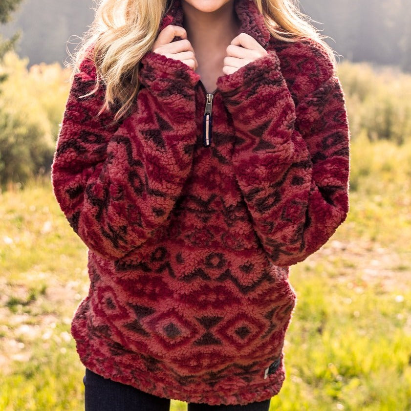 Washed Red and Brown | LS