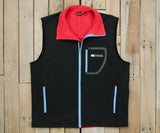 Black | Ridge FieldTecª Softshell Vest | Front