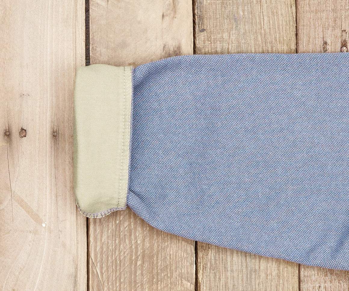 Slate Pique | Riley Pique Pullover | Cuff