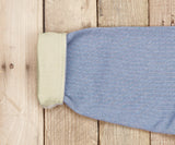 Slate Pique | Riley Pique Pullover | Cuff