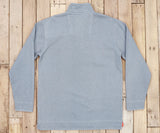 Slate Pique | Riley Pique Pullover | Back