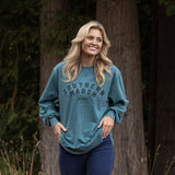 Dark Green | SEAWASH™ Rally Round Bottom Sweatshirt | Lifestyle