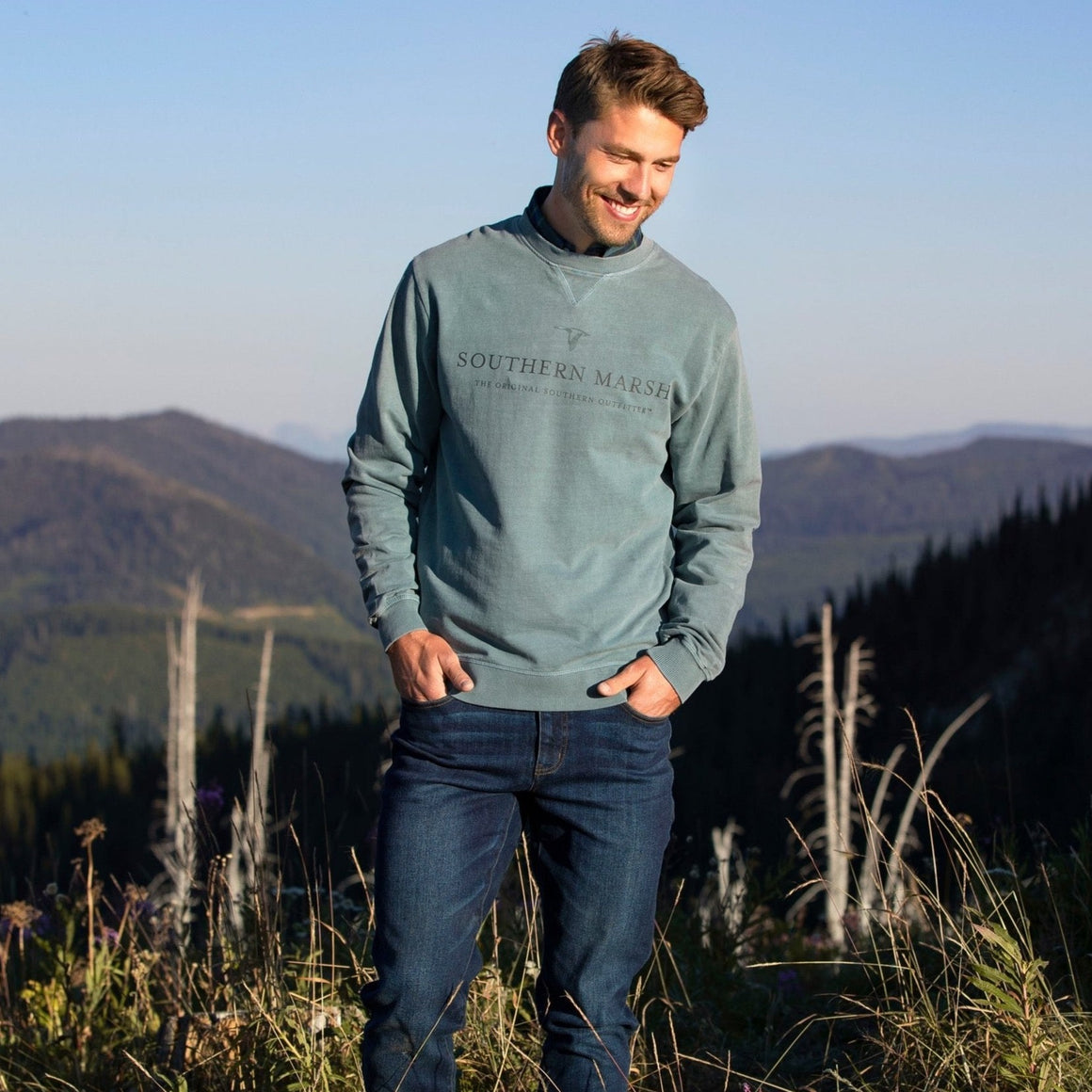 Burnt Sage | SEAWASH Sweatshirt | Inflight | Lifestyle