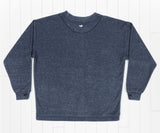Washed Navy | Sunday Morning Sweater | Back
