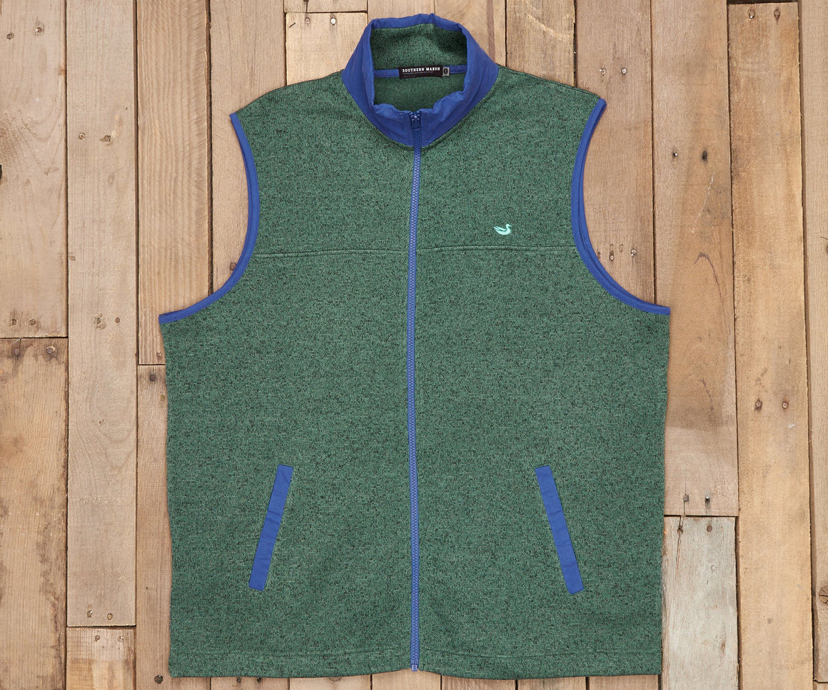 Dark Green and Blue | FieldTec™ Woodford Vest