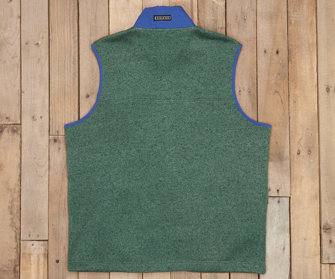 Dark Green and Blue | FieldTec™ Woodford Vest | Back