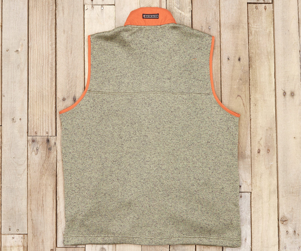 Sandstone and Burnt Orange | FieldTecª Woodford Vest | Back