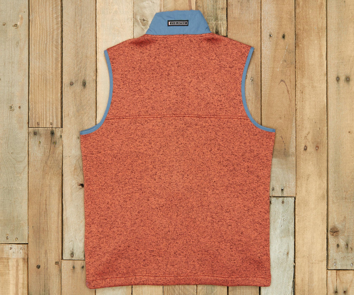 Washed Red and Slate | FieldTecª Woodford Vest | Back