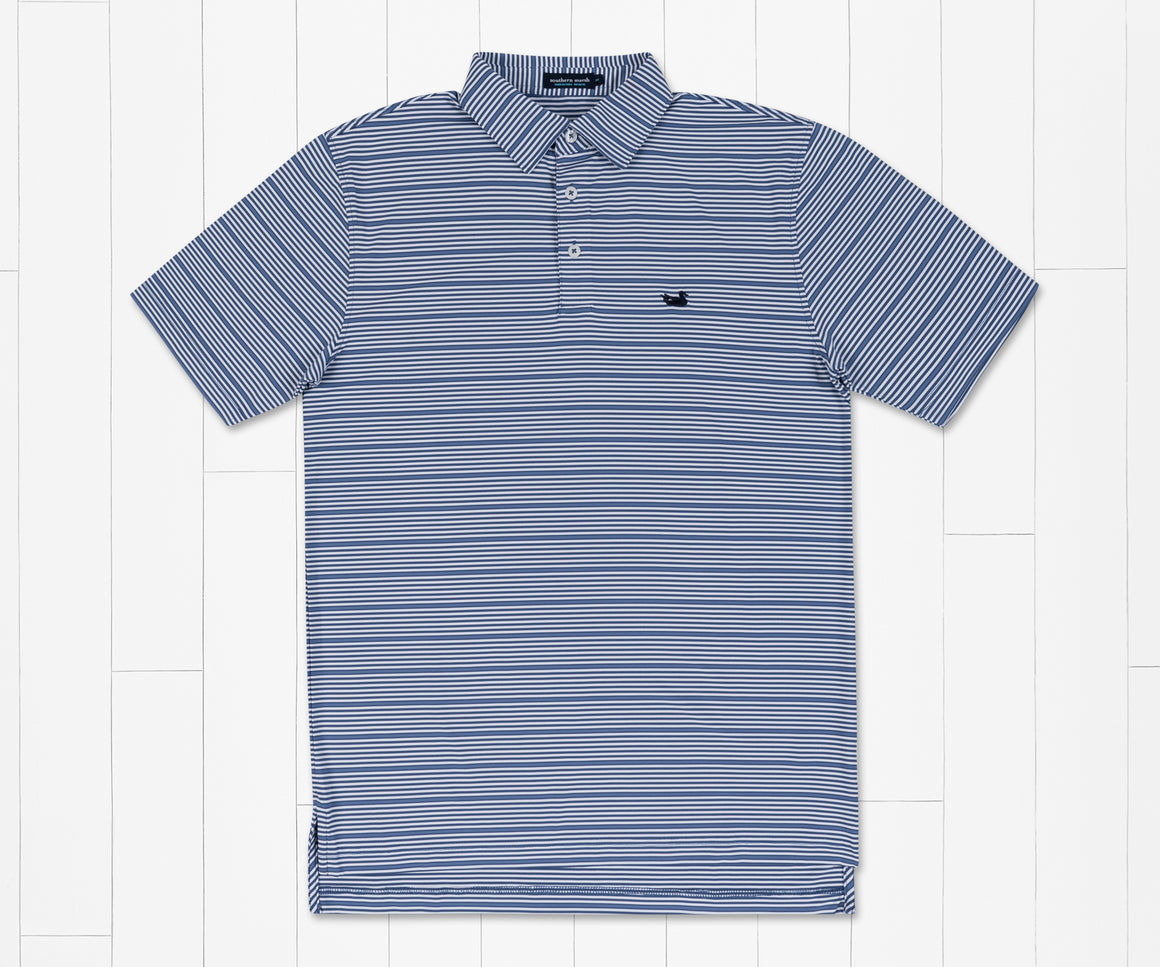 Navy and White