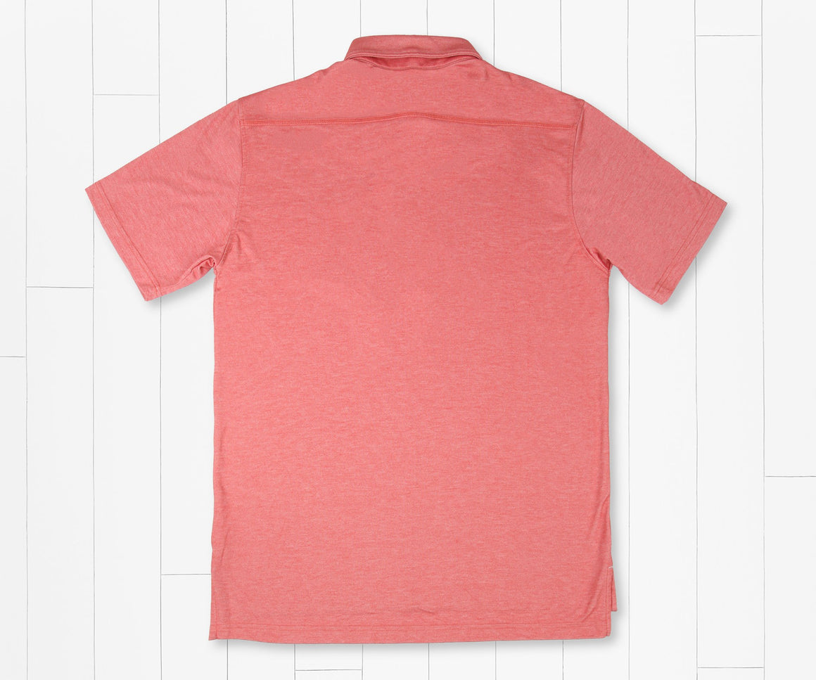 Washed Red | Jackson Performance Polo | Back