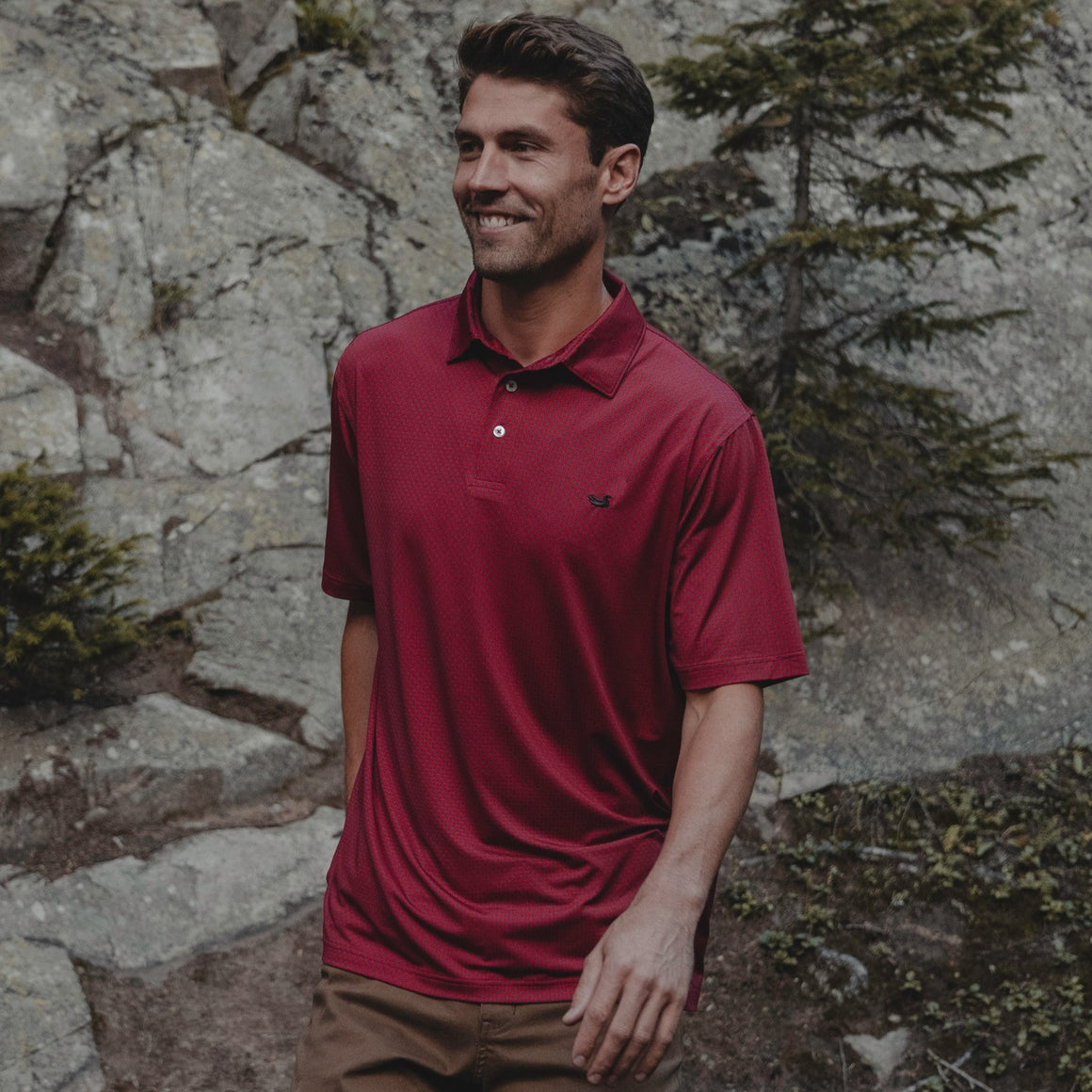 Maroon  and Dark  Gray | LS