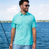 Antigua Blue | SEAWASH™ Slub Polo