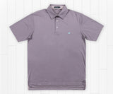Burnt Taupe and Purple Tucker | Bermuda Performance Polo | Tucker