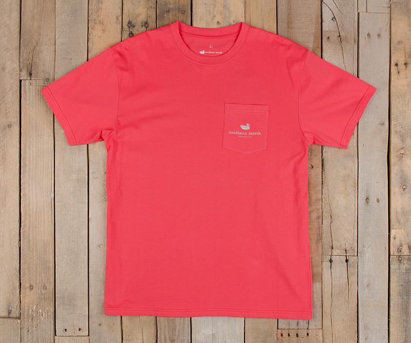 Strawberry Fizz | Southern Class Tee | Southern Marsh | Short Sleeve T-Shirt | Front