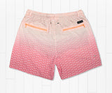 Strawberry   Fizz | Dockside Swim Trunks | Herringbone Fade