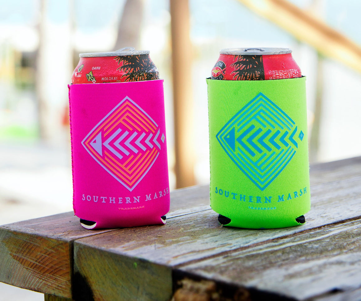 Neon  Pink | Aztec Catch Coozie | Lifestyle