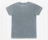 SEAWASH Midnight Gray | SEAWASHª Crewneck | Rustic Trademark | Womens Fit T-Shirt | Back