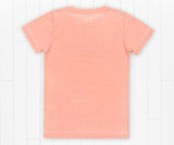SEAWASH Peach | SEAWASHª Crewneck | Rustic Trademark | Womens Fit T-Shirt | Back