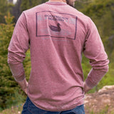 SEAWASH Crimson | SEAWASH™ Tee | Pond | Long Sleeve