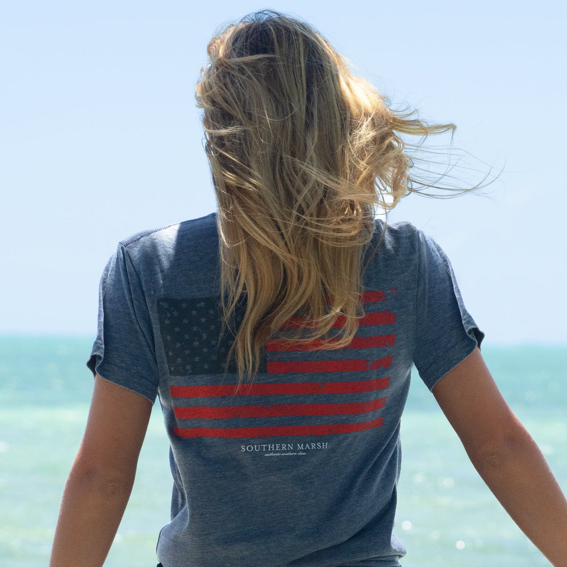 Seawash Washed Navy | LS