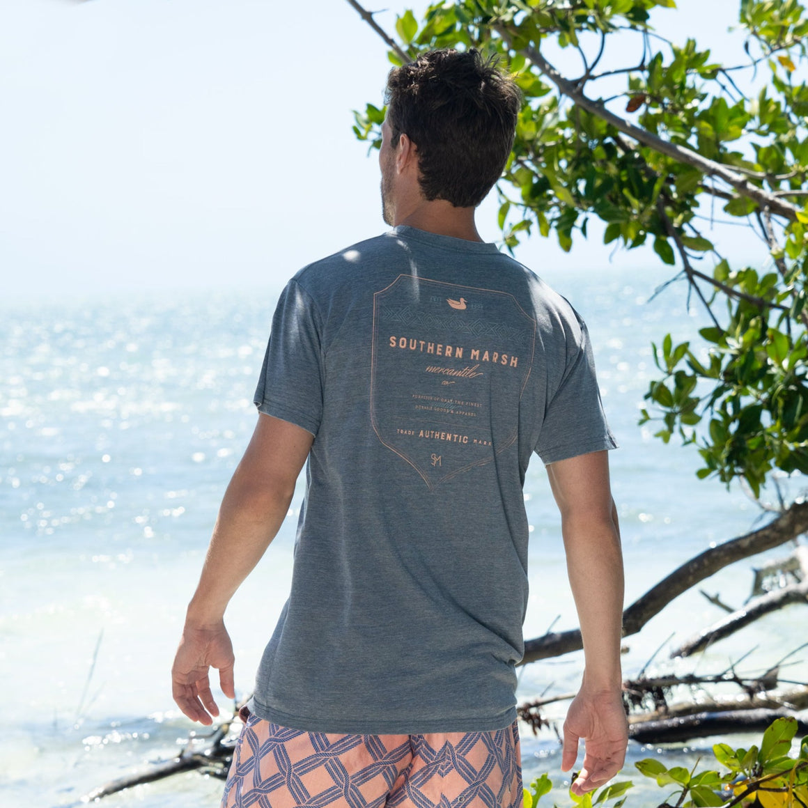 Midnight Gray | SEAWASH™ Tee | Mercantile Co. | LS