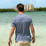 Washed Blue | SEAWASH™ Tee | Mercantile Co. | LS