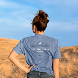 Washed Blue | SEAWASH™ Tee | Mercantile Co. | LS 2