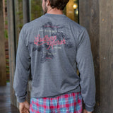 SEAWASH Midnight Gray | SEAWASH™ Tee | Duck Trio | Long Sleeve T-Shirt