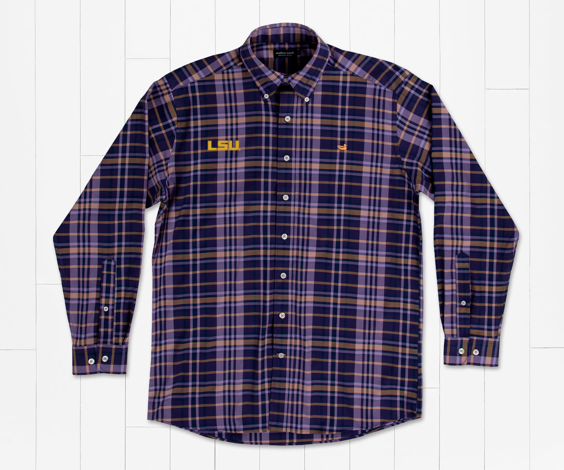 Purple and Yellow