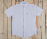 Navy Seersucker | Everett Dress Shirt | Short Sleeve