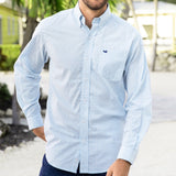 Bimini    Green    and    Blue | Mattox Check Dress Shirt