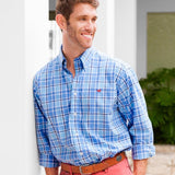 Navy and Blue Brevard | Brevard Plaid Dress Shirt